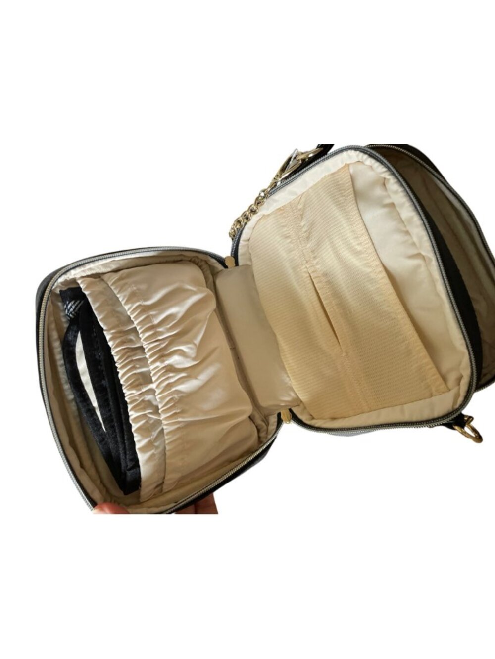 Itzy Ritzy Double Take Crossbody Diaper Bag - Black - Picture 7 of 16